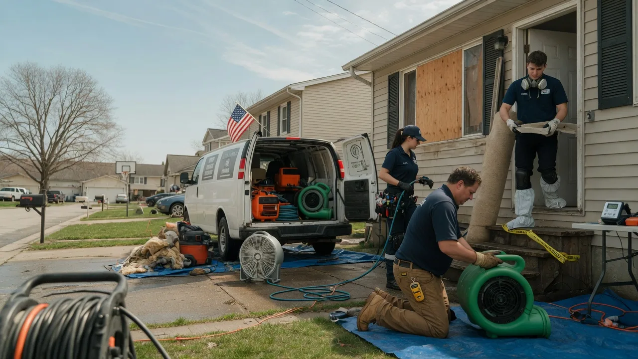 Water Damage Restoration in Grand Ledge, MI near me